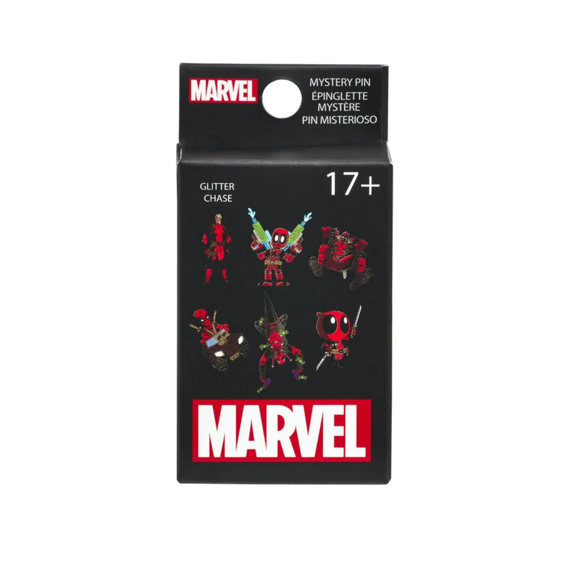 Funko Loungefly! Blind Box Pin: Marvel - Deadpool Action - دمية